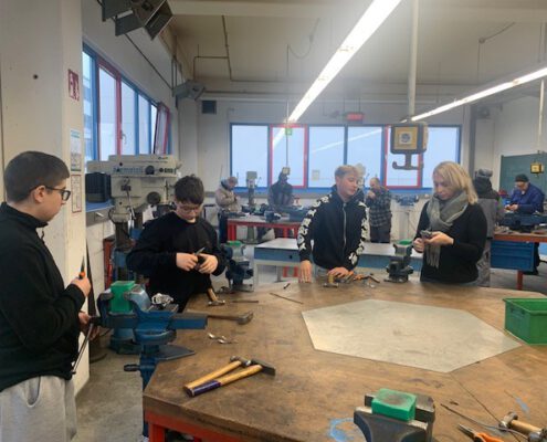 Schülerinnen und Schüler des Basa e.V.